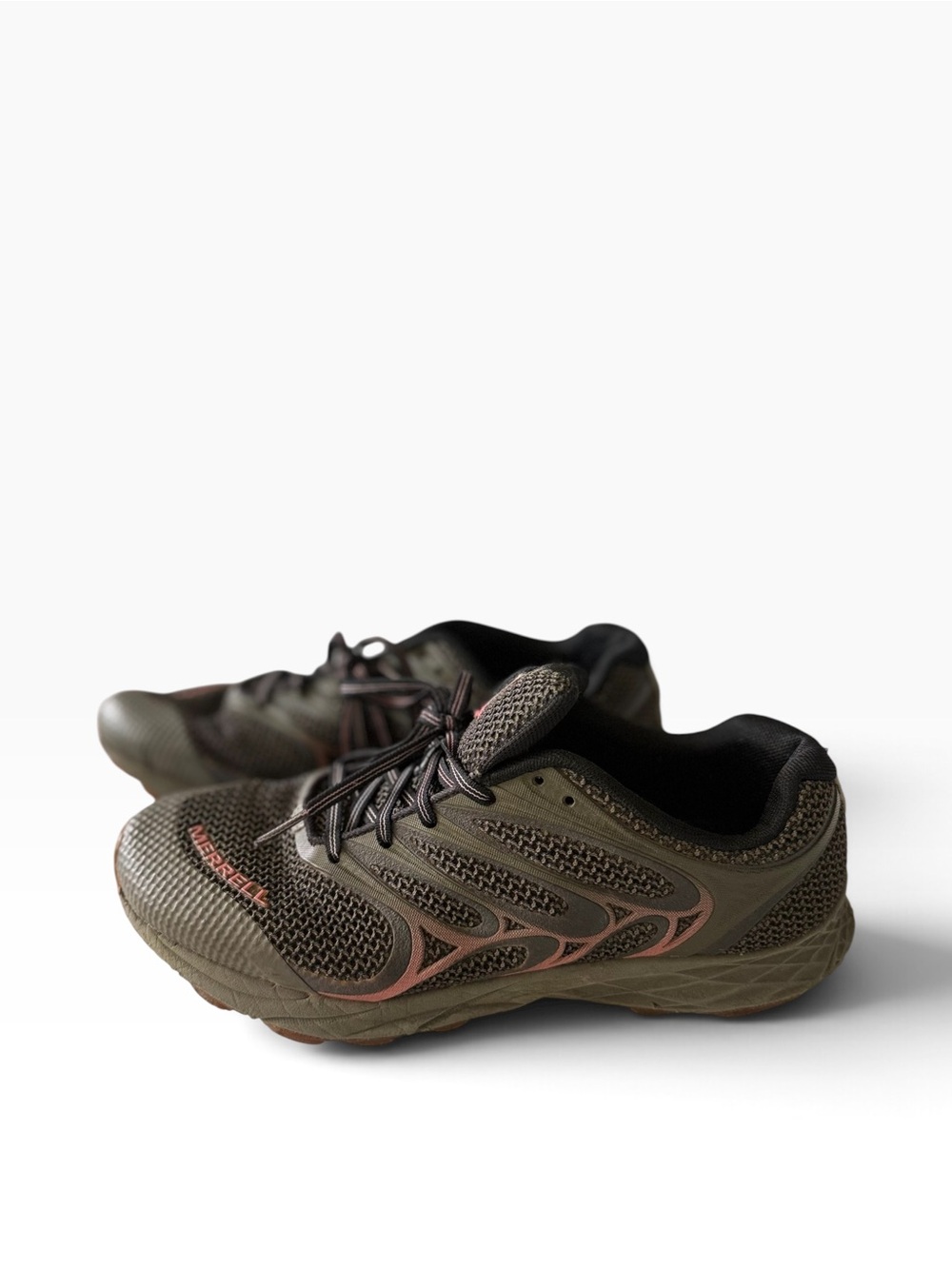 Merrell Women’s Olive Green Trail Running Hiking Shoes Sneakers